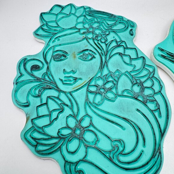 Prima Jamie Dougherty Instachick Cling Art Stamps Set Paige Sophie Annali - Picture 9 of 9